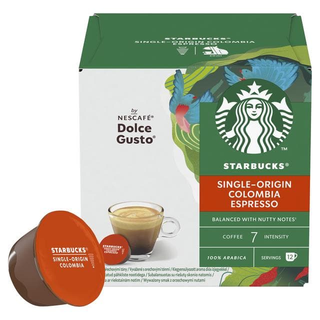 Starbucks by Nescafé Dolce Gusto 12 x Single-Origin Colombia Espresso Coffee Pods - gallery image 5