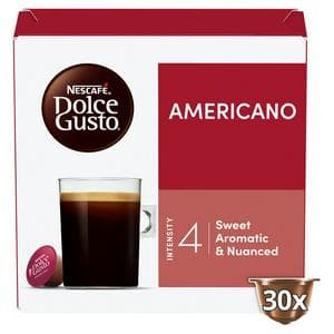 Nescafé Dolce Gusto 30 x Americano Coffee Pods