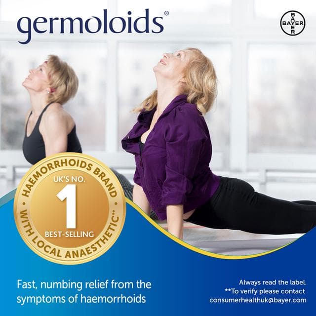 Germoloids Triple Action Haemorrhoids Piles Ointment 55ml - gallery image 5
