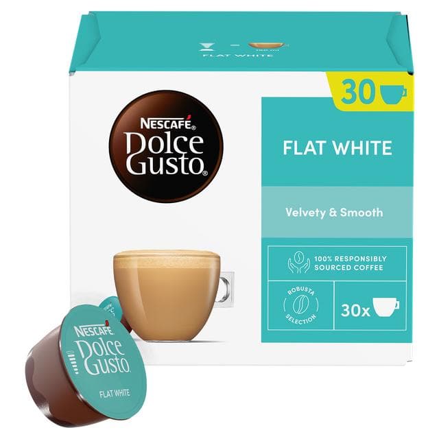Nescafé Dolce Gusto 30 x Flat White Coffee Pods - gallery image 2