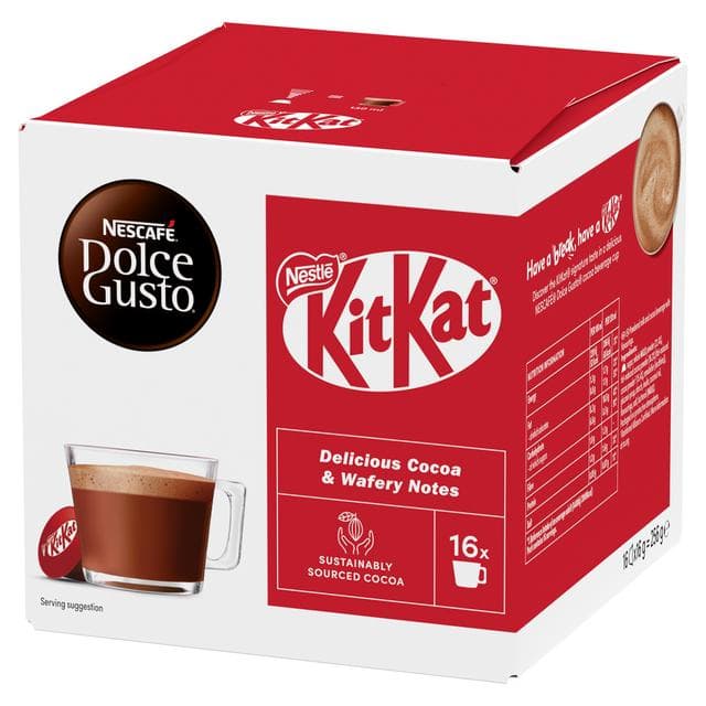 Nescafé Dolce Gusto 16 x KitKat Hot Chocolate Pods - gallery image 4