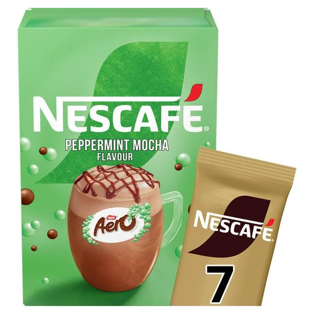Nescafé 7 x 19g Peppermint Aero Mocha Sachets - gallery image 1