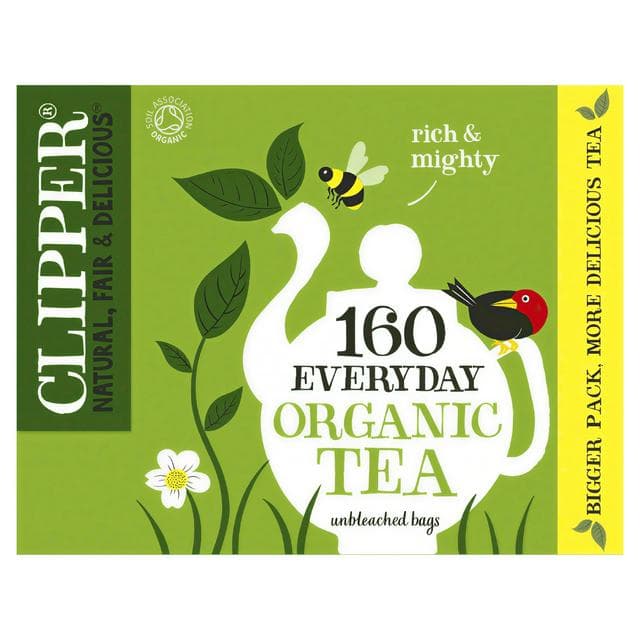 Clipper Organic Everyday Tea Bags x160 464g - gallery image 1