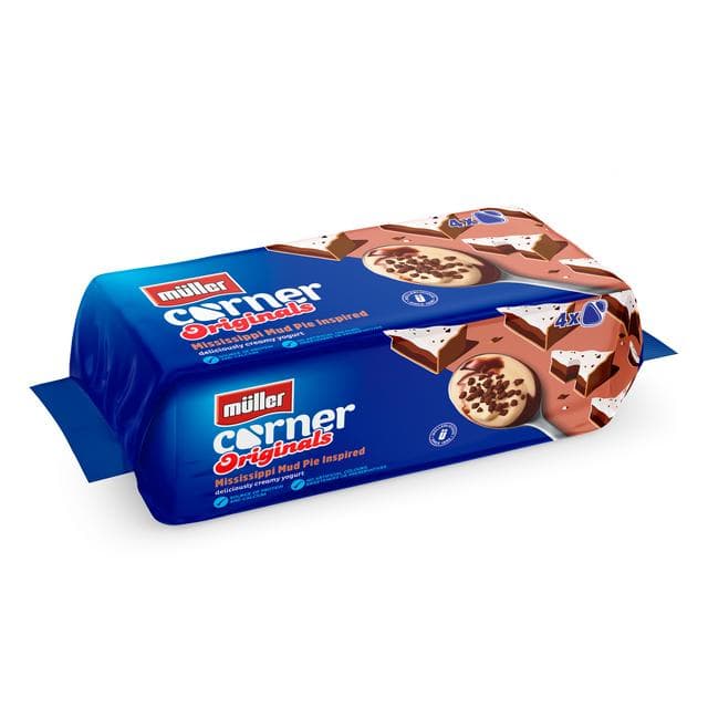 Muller Corner Originals Mississippi Mud Pie Yogurt 4x124g - gallery image 4