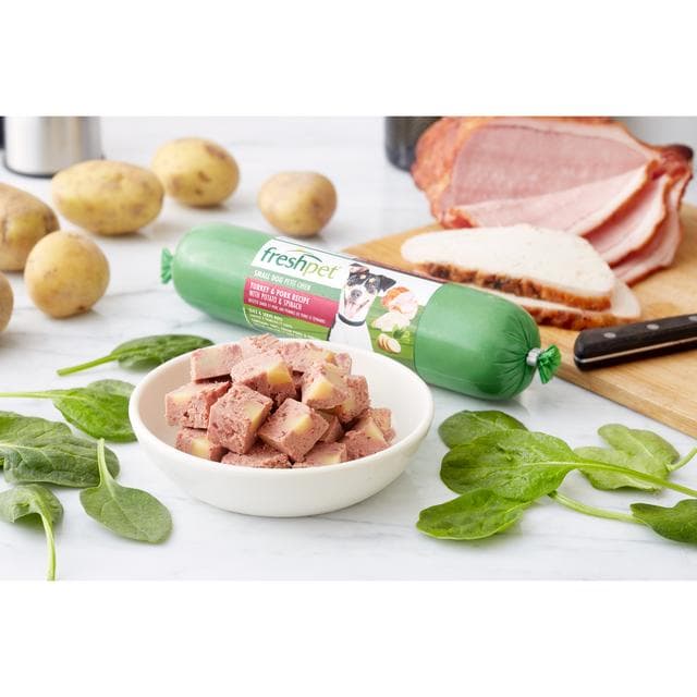 Freshpet Small Dog Turkey & Pork Recipe with Potato & Spinach 400g - gallery image 3