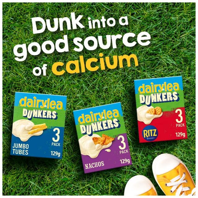 Dairylea Dunkers 3 x 43g Ritz Multipack Cheese Snack - gallery image 2
