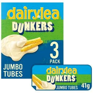 Dairylea Dunkers 3 x 41g Jumbo Tubes Multipack Cheese Snacks