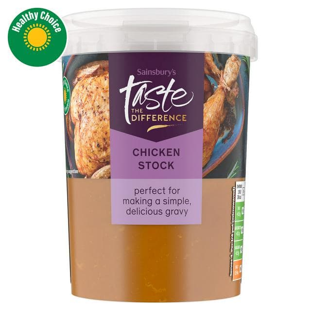 Sainsbury's Chicken Stock, Taste the Difference 450g - gallery image 1