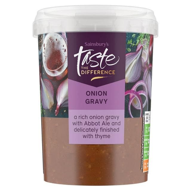 Sainsbury's Onion Gravy, Taste the Difference 450g - gallery image 1