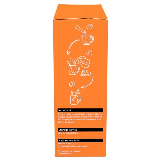 Nescafe 3 In 1 Caramel Instant Coffee Sachets 12x16g - gallery image 6