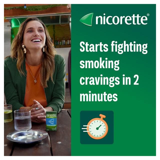Nicorette Cools Lozenge Quit Smoking Aid x80 2mg - gallery image 2
