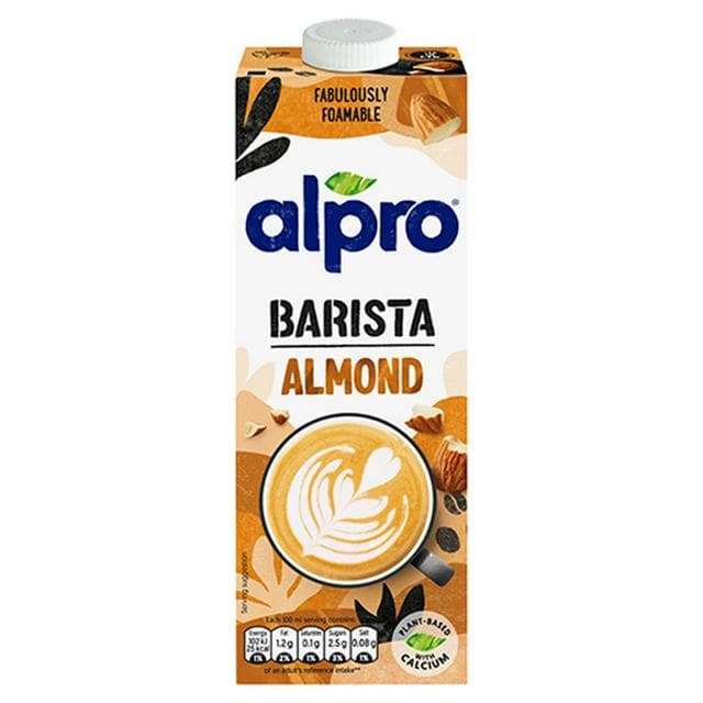 Alpro 1L Barista Almond Long Life Dairy Free Drink - gallery image 1