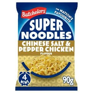 Batchelors Chinese Salt & Pepper Chicken Flavour Super Noodles 90g