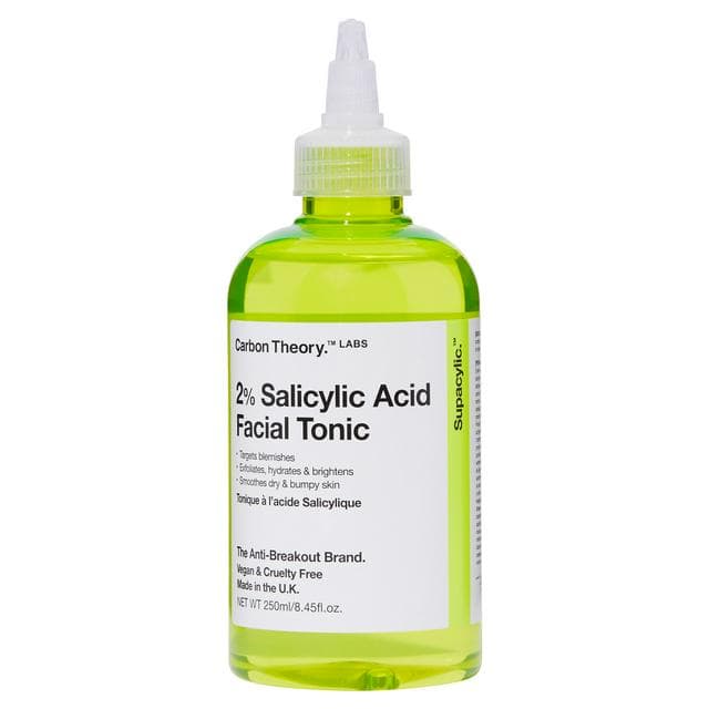 Carbon Theory 2% Salicylic Acid Facial Tonic 250ml - gallery image 1