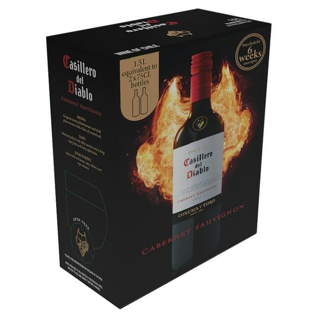 Casillero del Diablo Cabernet Sauvignon Red Boxed Wine 150cl - gallery image 1