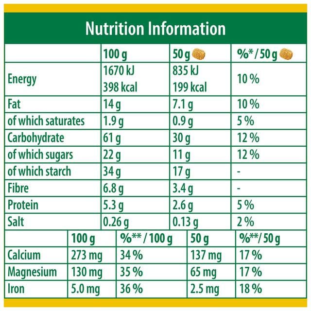 Belvita Soft Bakes 5 x 50g Chocolate Hazelnut Flavour Cereal Multipack Snack Bars - gallery image 4