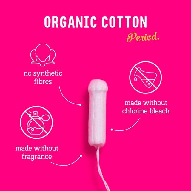 Flo Organic Cotton Applicator Combo Pack 8 Regular + 6 Super Tampons - gallery image 2