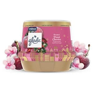 Glade Bathoom Gel Air Freshener Floral Cherries 180g