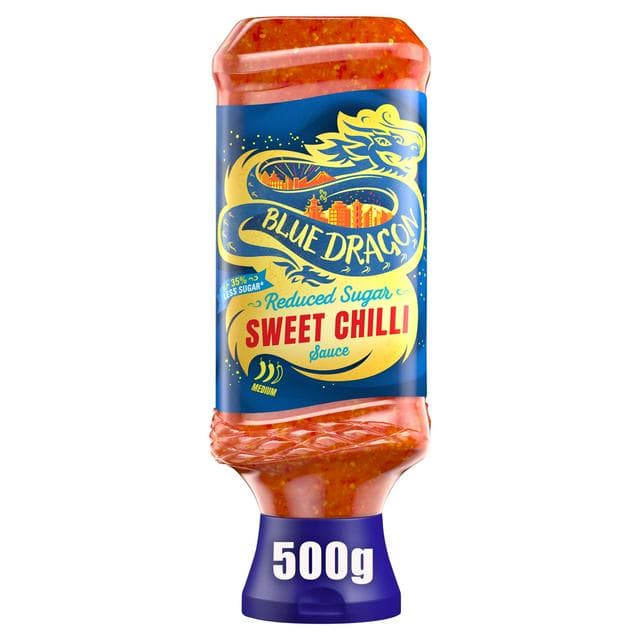 Blue Dragon Reduced Sugar Sweet Chilli Dipping Sauce 500g - gallery image 1