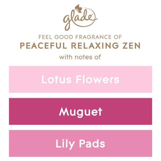 Glade Scented Candle Relaxing Zen 112g - gallery image 2