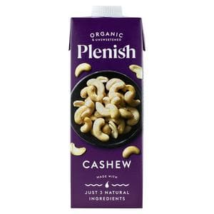 Plenish 1L Long Life Dairy Free Organic Cashew Drink