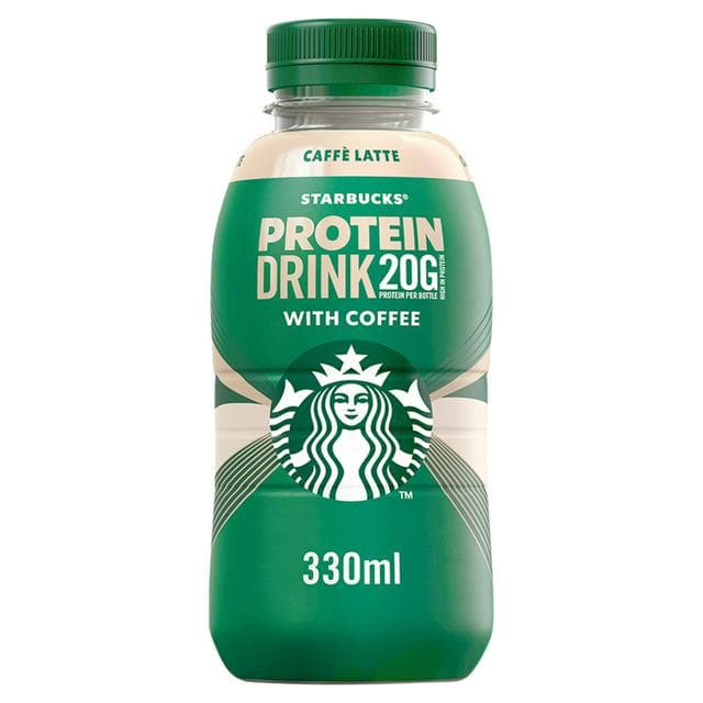 Starbucks Caffe Latte Protein Drink with Coffee 330ml - gallery image 1