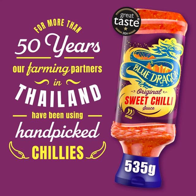 Blue Dragon Original Sweet Chilli Dipping Sauce 535g - gallery image 3