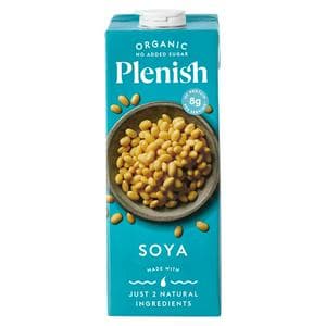 Plenish 1L Long Life Dairy Free Organic Soya Drink