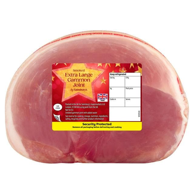 Sainsbury's Extra Large Smoked Gammon Joint - gallery image 1