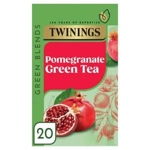 Twinings Pomegranate Single Green Tea Bags x20 40g