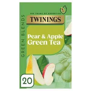 Twinings Apple & Pear Single Green Tea Bags x20 40g