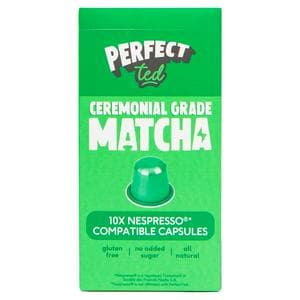 Perfect Ted Matcha Nespresso Compatible Pods 10x1.5g
