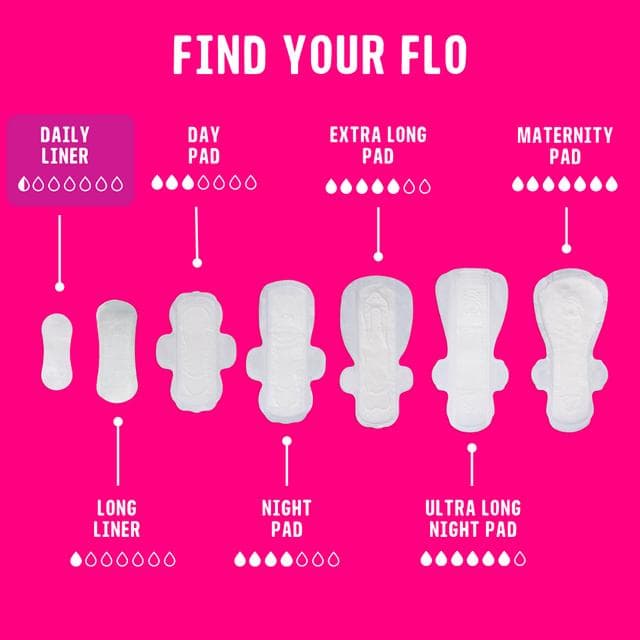 Flo Bamboo Wrapped + Ultra Thin Daily Panty Liners x24 - gallery image 4