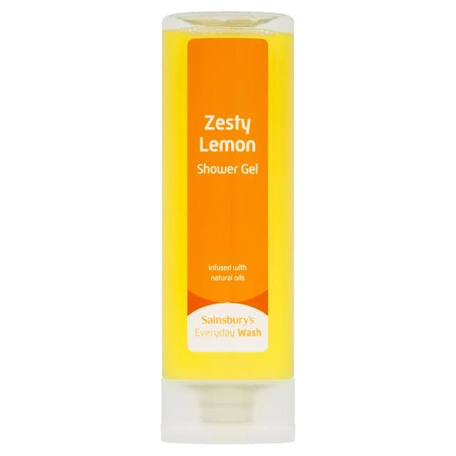 Sainsbury's Everyday Wash Zesty Lemon Shower Gel 250ml - gallery image 1