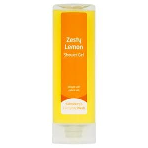 Sainsbury's Everyday Wash Zesty Lemon Shower Gel 250ml