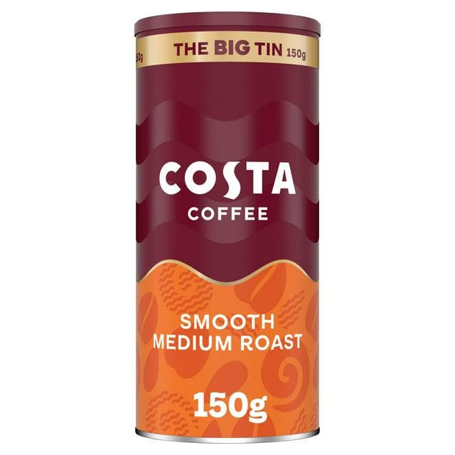 Costa Coffee Smooth Medium Roast 150g - gallery image 1