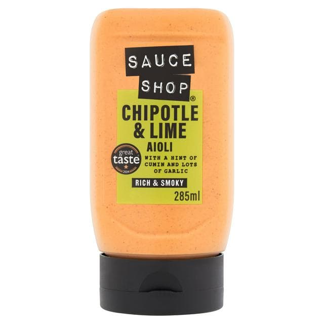 Sauce Shop Chipotle & Lime Aioli 285ml - gallery image 1