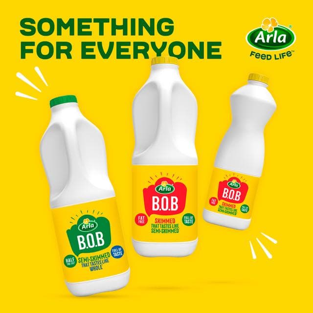 Arla BOB Skimmed Milk Tastes like Semi Skimmed 1L - gallery image 6