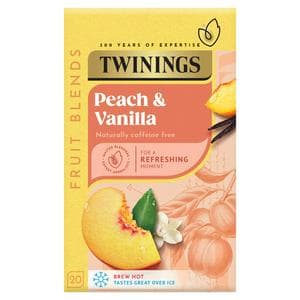 Twinings Peach Cooler Tea Bags x20 30g