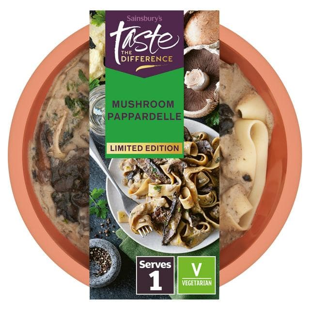 Sainsbury's Mushroom Pappardelle, Taste the Difference 400g - gallery image 1