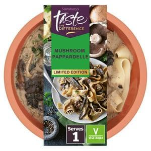 Sainsbury's Mushroom Pappardelle, Taste the Difference 400g