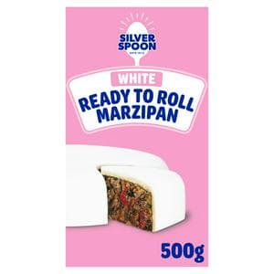 Silver Spoon White Ready To Roll Marzipan 500g