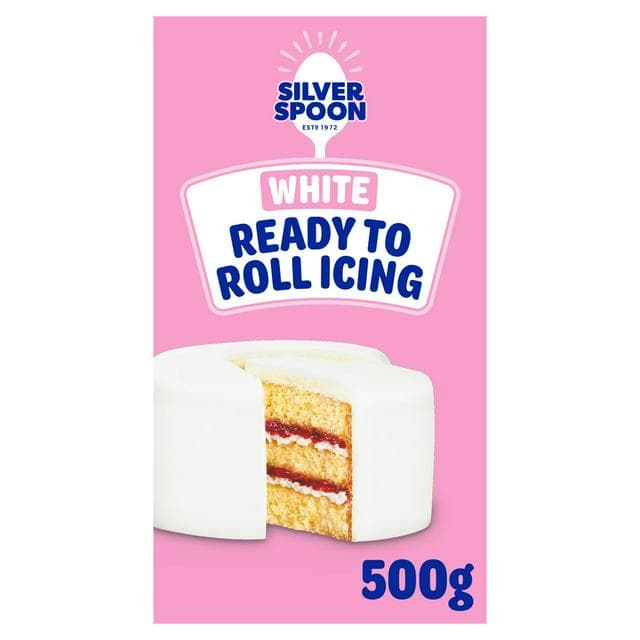 Silver Spoon White Ready To Roll Icing 500g - gallery image 1
