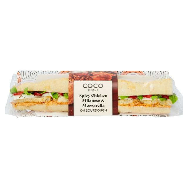 Coco di Mama Spicy Chicken Milanese & Mozzarella on Sourdough - gallery image 1