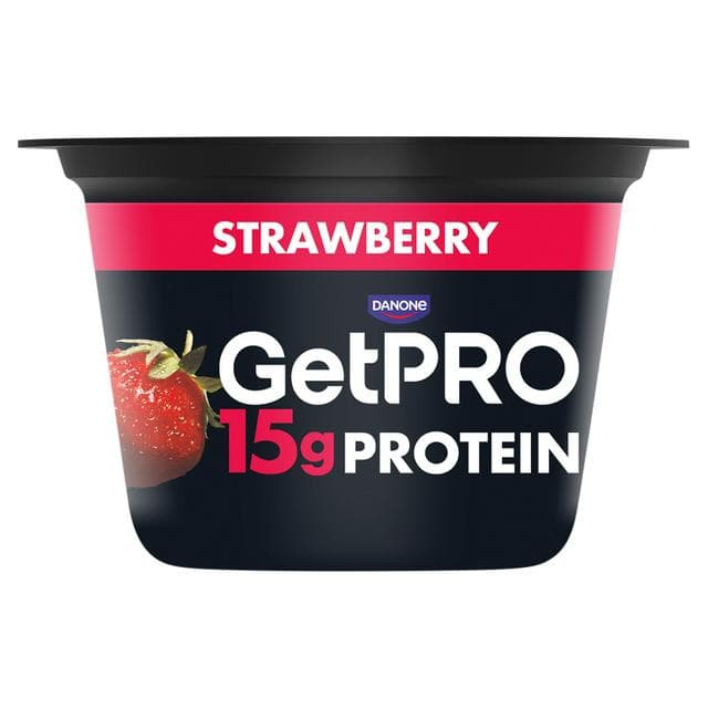 GetPro 15g Strawberry High Protein Yoghurt 160g - gallery image 1