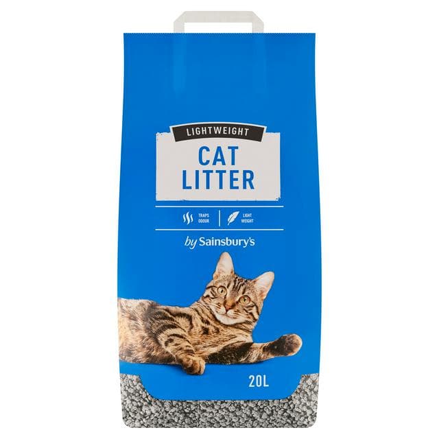 Sainsbury's Lightweight Cat Litter 20L - gallery image 1