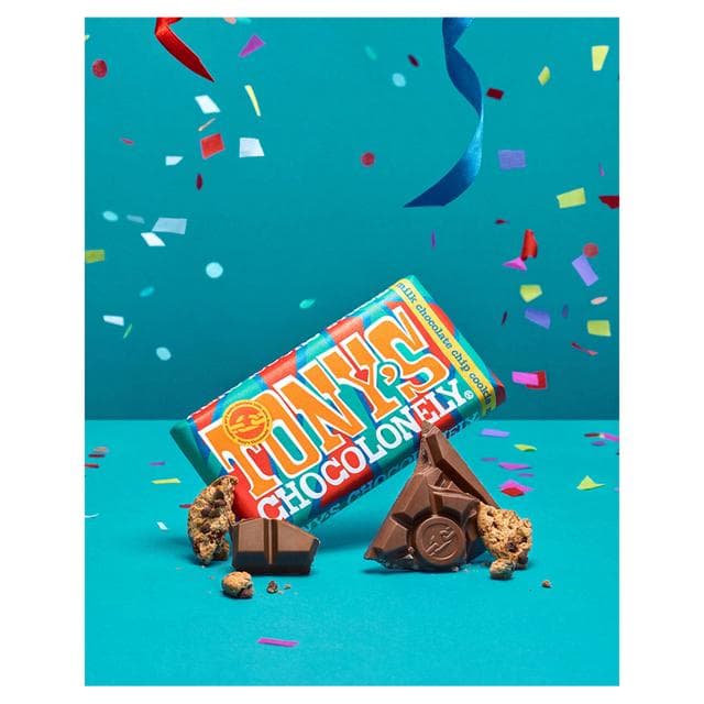 Tony's Chocolonely Milk Chocolate Chip Cookie 180g - gallery image 4