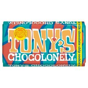 Tony's Chocolonely Milk Chocolate Chip Cookie 180g