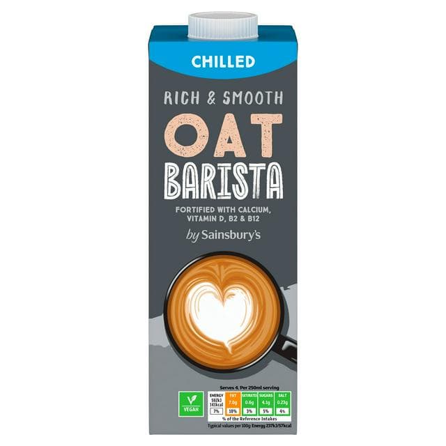 Sainsbury's Oat Barista 1L - gallery image 1