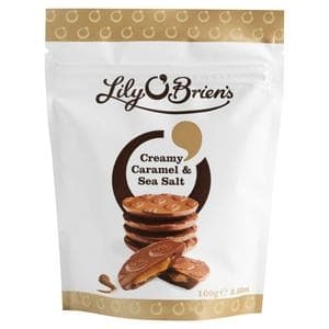 Lily O'Brien's Creamy Caramel & Sea Salt 100g